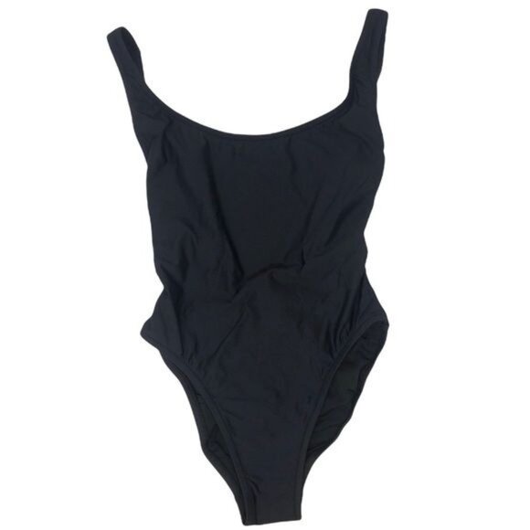 J. Crew Plunging Scoopback One-piece Swimsuit Size 16 NWT - Picture 4 of 6